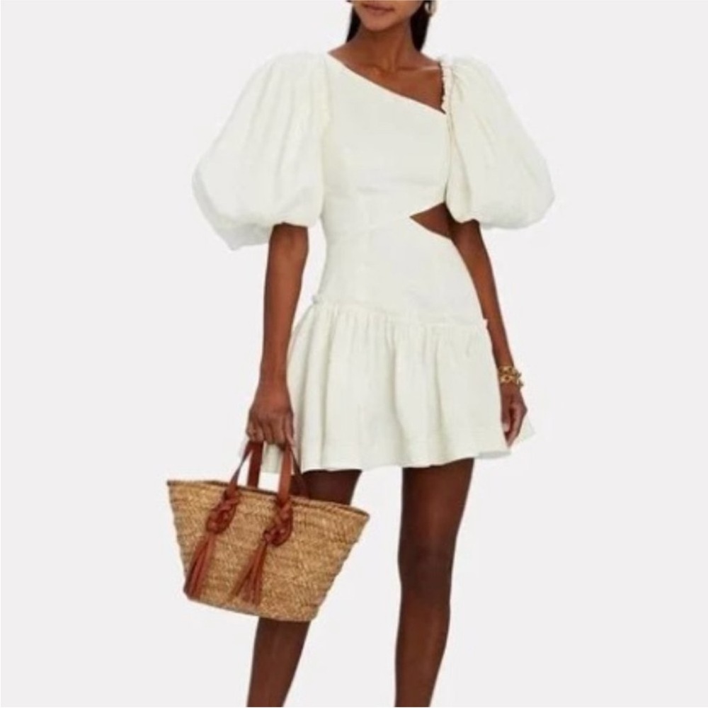 Aje Dress | Chateau Dress | Ivory